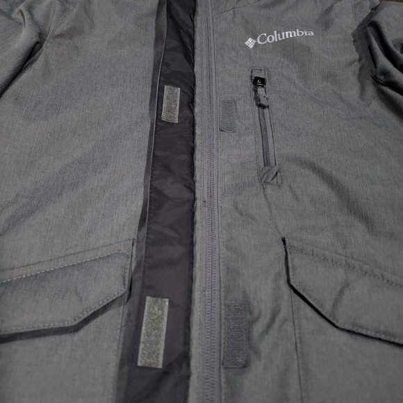 Columbia Youth Infant Grey Jacket Suttle Mountain Long Sleeves Sz XS - Picture 6 of 13